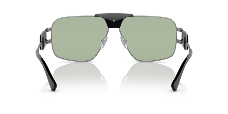 Versace VE2251 in Gunmetal / Green (1001/2) - Temple Detail