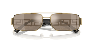 Gold / Light Brown Mirror Dark Gold (10025A)