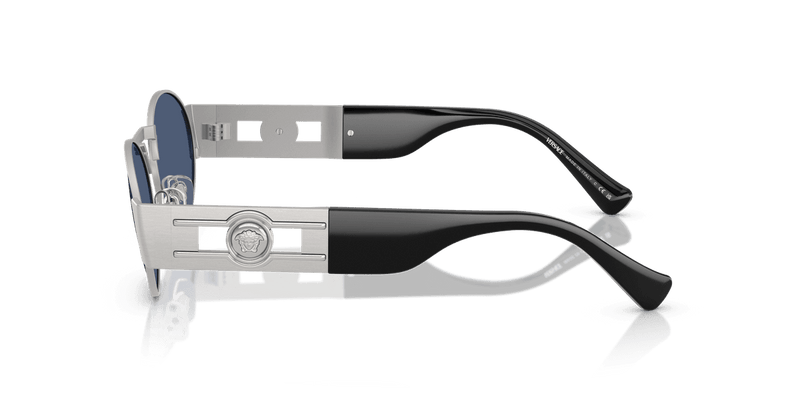 Versace VE2264 in Silver / Dark Blue (100080) - Front View