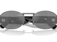 Matte Gunmetal / Grey Mirror Silver (10016G)