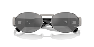 Matte Gunmetal / Grey Mirror Silver (10016G)