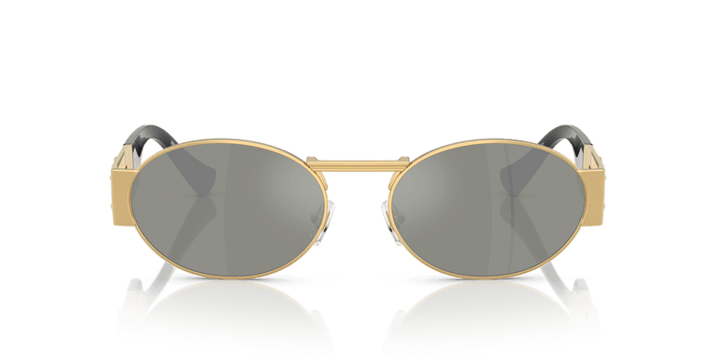 Versace VE2264 in Gold / Green Mirror Silver (100230) - Back View
