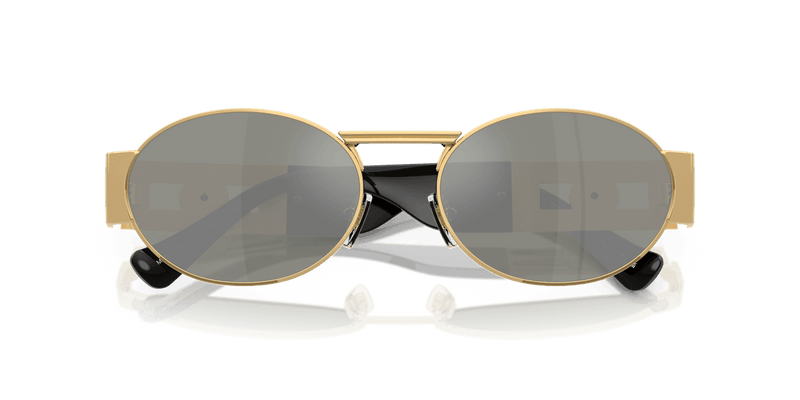 Versace VE2264 in Gold / Green Mirror Silver (100230) - Side View