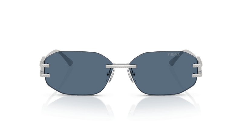 Versace VE2274 in Silver / Dark Blue (100080) - Alternate View