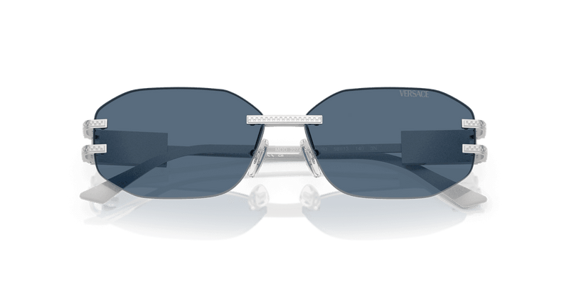 Versace VE2274 in Silver / Dark Blue (100080) - Alternate View