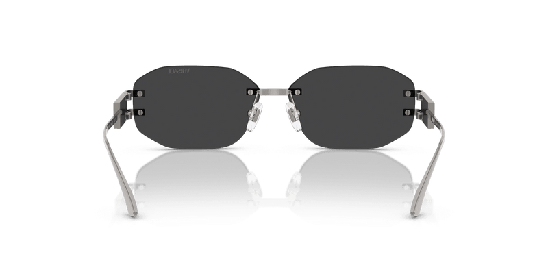 Versace VE2274 in Gunmetal / Grey Mirror Silver (10016G) - Alternate View