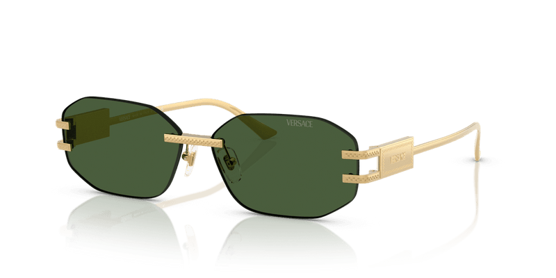 Versace VE2274 in Gold / Dark Green (100271) - Alternate View