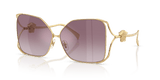 Gold / Gradient Violet Mirror Silver (10026X)