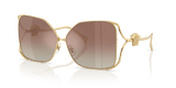 Gold / Gradient Brown Mirror Silver (1002B8)