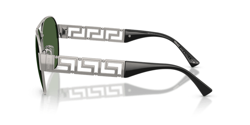 Versace VE2289 in Gunmetal / Dark Green (100071) - Alternate View