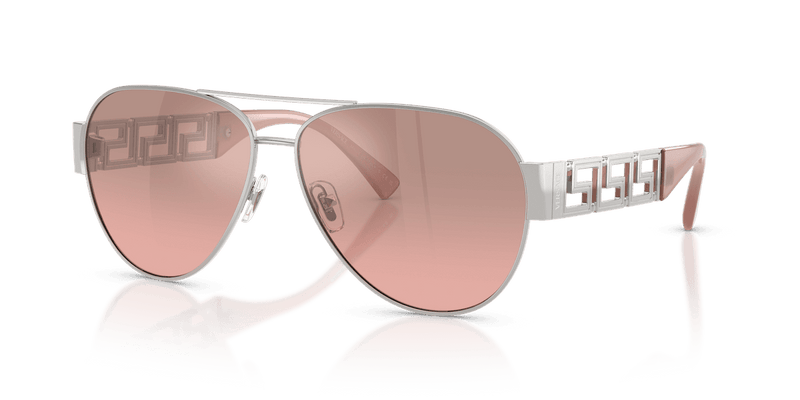 Versace VE2289 in Silver / Pink Mirror Silver Gradient (10017E) - Alternate View