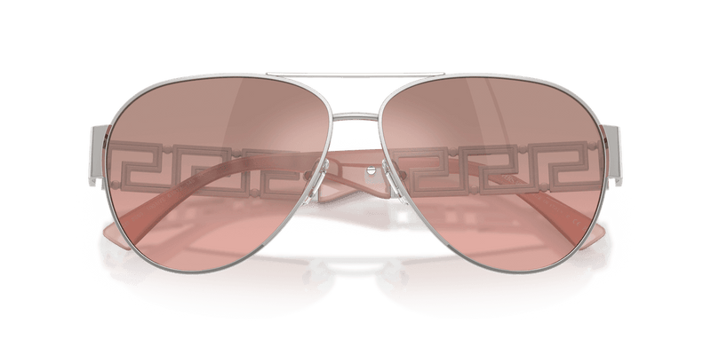 Versace VE2289 in Silver / Pink Mirror Silver Gradient (10017E) - Alternate View