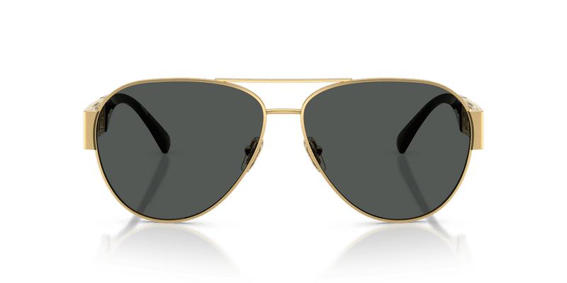 Versace VE2289 in Gold / Dark Grey (100287) - Back View