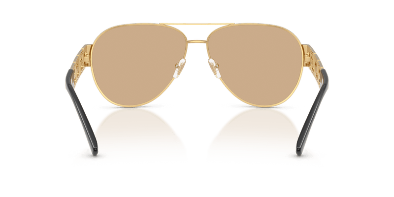 Versace VE2289 in Gold / Light Yellow Mirror Silver Internal (1002D8) - Alternate View