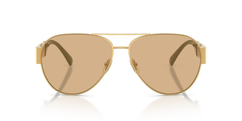 Versace VE2289 in Gold / Light Yellow Mirror Silver Internal (1002D8) - Alternate View