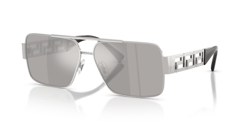 Versace VE2290 in Silver / Light Grey Mirror Silver 80 (10016G) - Alternate View