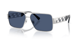 Silver / Dark Blue (100180)