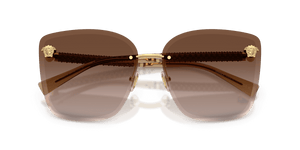 Gold / Light Brown Dark Brown Gradient (100213)