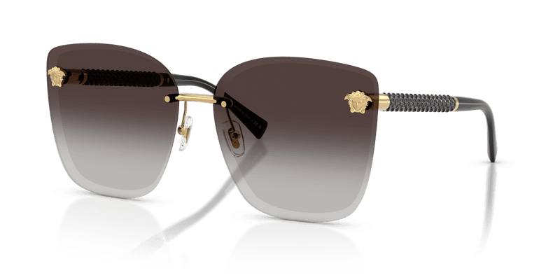 Versace VE2292B in Gold / Grey Gradient (10028G) - Alternate View