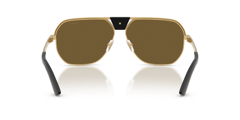 Versace VE2294 in Gold / Brown Mirror Gold (10025A) - Alternate View