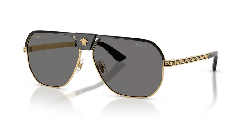 Versace VE2294 in Black / Dark Grey Polarized (100281) - Alternate View