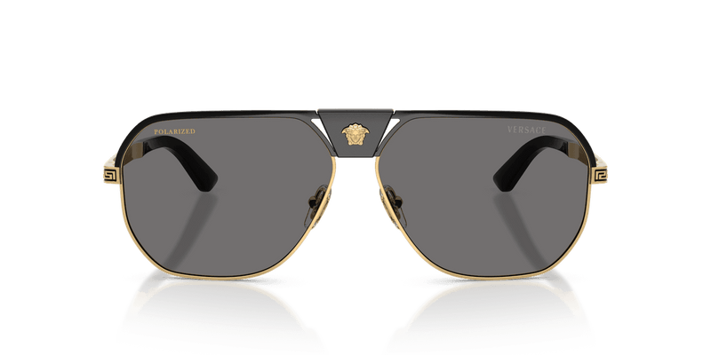 Versace VE2294 in Black / Dark Grey Polarized (100281) - Alternate View