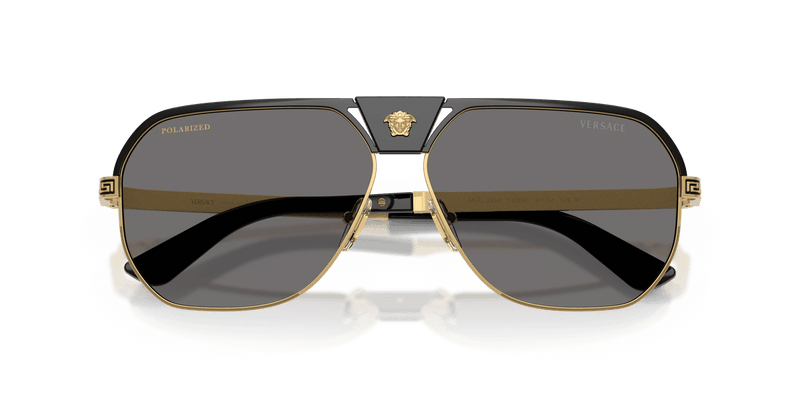 Versace VE2294 in Black / Dark Grey Polarized (100281) - Alternate View
