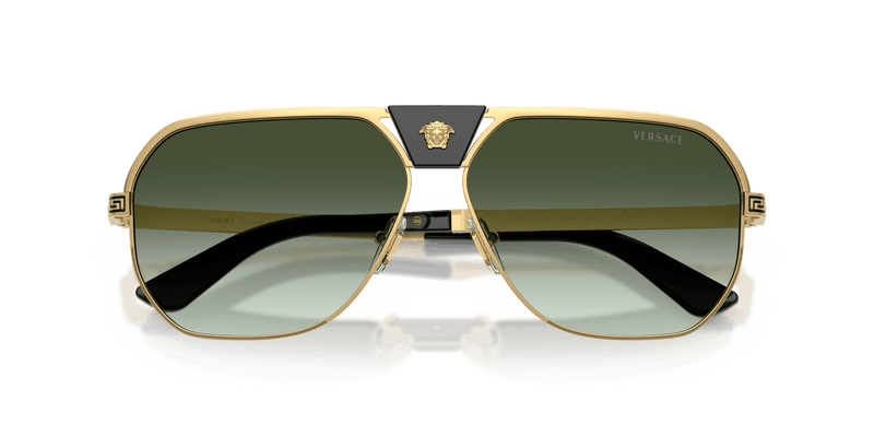 Versace VE2294 in Gold / Green Gradient (10028E) - Alternate View