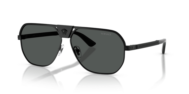 Versace VE2294 in Matte Black / Dark Grey (126187) - Alternate View