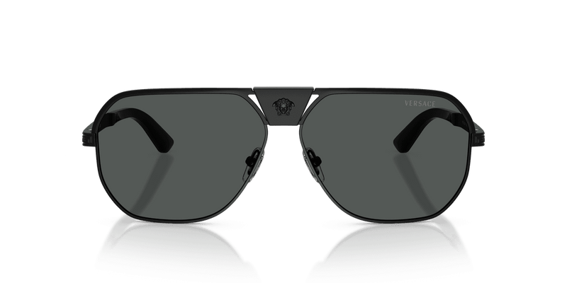 Versace VE2294 in Matte Black / Dark Grey (126187) - Alternate View