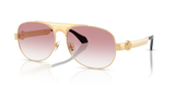 Gold Versace / Clear Gradient Pink (15233B)