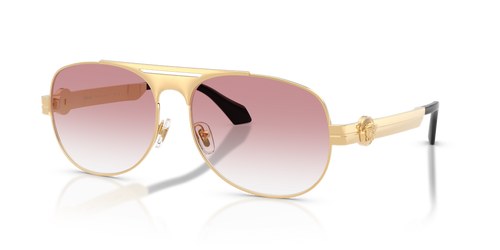 Gold Versace / Clear Gradient Pink (15233B)