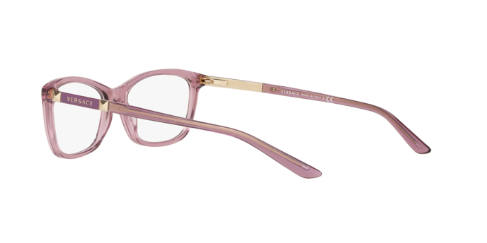 Versace VE3186 in Transparent Violet / Demo Lens (5279) - Alternate View