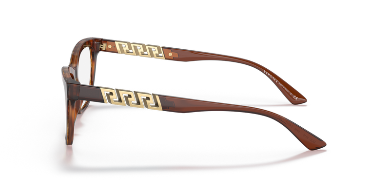 Versace VE3318 in Havana Print Monogram / Demo Lens (5354) - Alternate View
