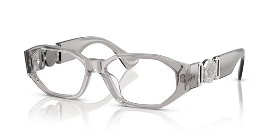 Versace VE3320U - Grey Transparent / Demo Lens (593)