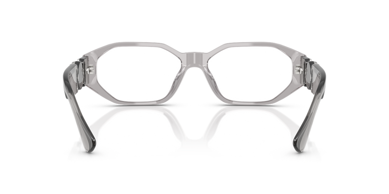 Versace VE3320U in Grey Transparent / Demo Lens (593) - Temple Detail