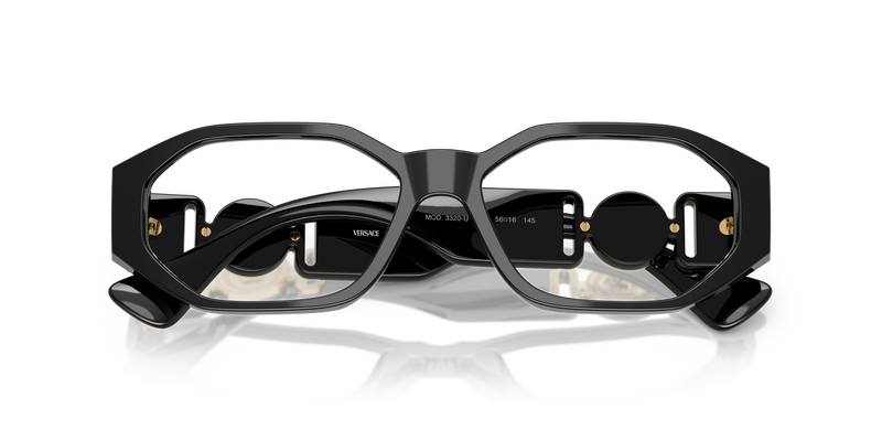 Versace VE3320U in Black / Demo Lens (GB1) - Alternate View