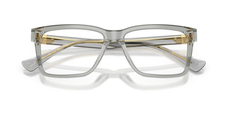 Versace VE3328 in Transparent Grey / Demo Lens (5496) - Side View