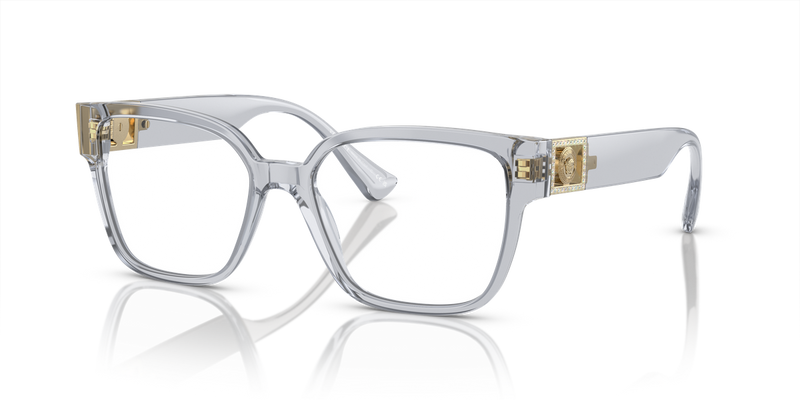 Versace VE3329B in Transparent Grey / Demo Lens (5305) - Front View