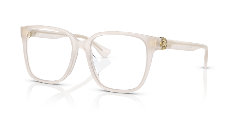 Versace VE3332D in Opal Milk / Demo Lens (5391) - Front View