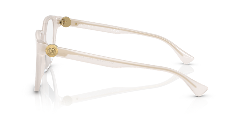 Versace VE3332D in Opal Milk / Demo Lens (5391) - Back View