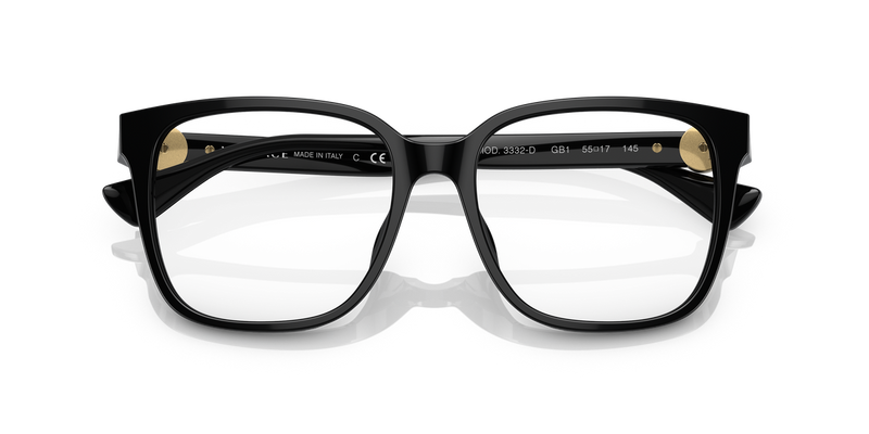 Versace VE3332D in Black / Demo Lens (GB1) - Alternate View