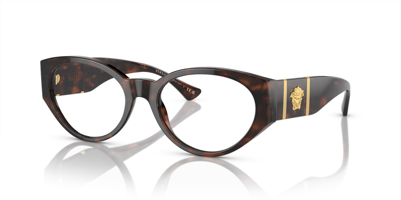 Versace VE3345 in Havana / Demo Lens (5429) - Front View