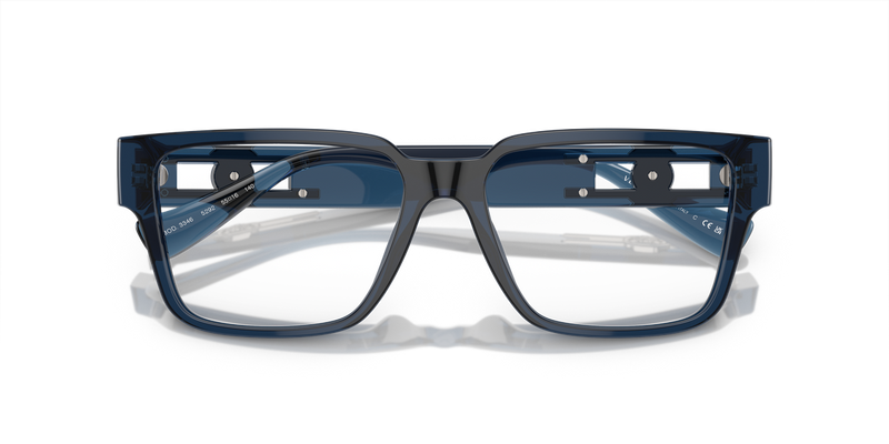 Versace VE3346 in Blue Transparent / Demo Lens (5292) - Side View