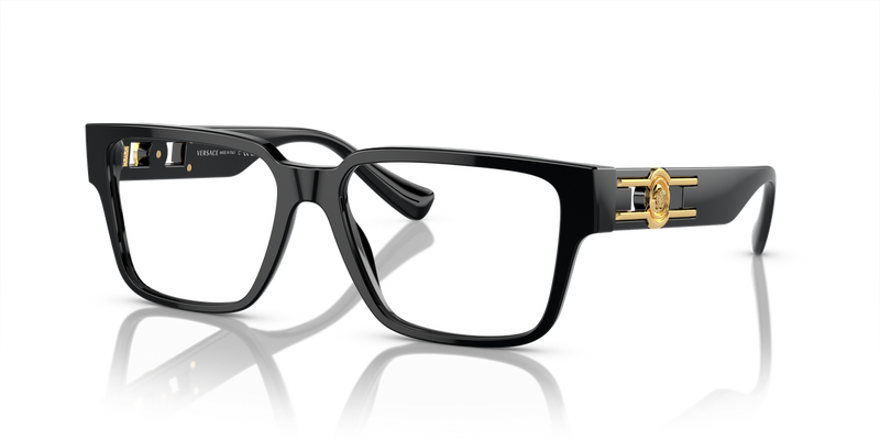 Versace VE3346 in Black / Demo Lens (GB1) - Alternate View