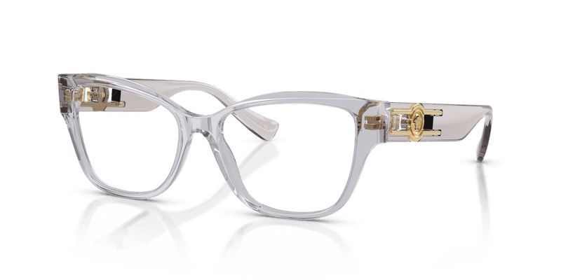 Versace VE3347 in Light Grey Transparent (5305) - Front View