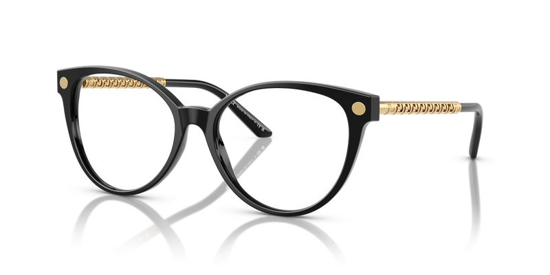 Versace VE3353 in Black / Demo Lens (GB1) - Front View