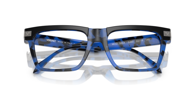Versace VE3354 in Top Black/Havana Blue / Demo Lens (5460) - Alternate View