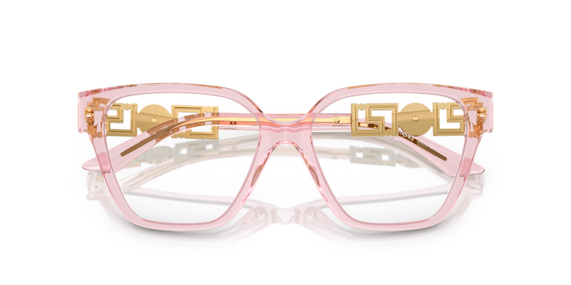 Versace VE3358B in Transparent Pink / Demo Lens (5472) - Alternate View