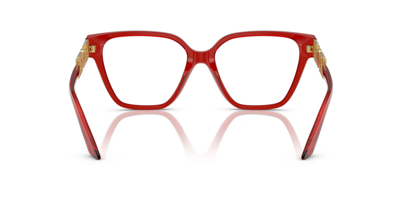 Versace VE3358B in Transparent Red / Demo Lens (5476) - Alternate View
